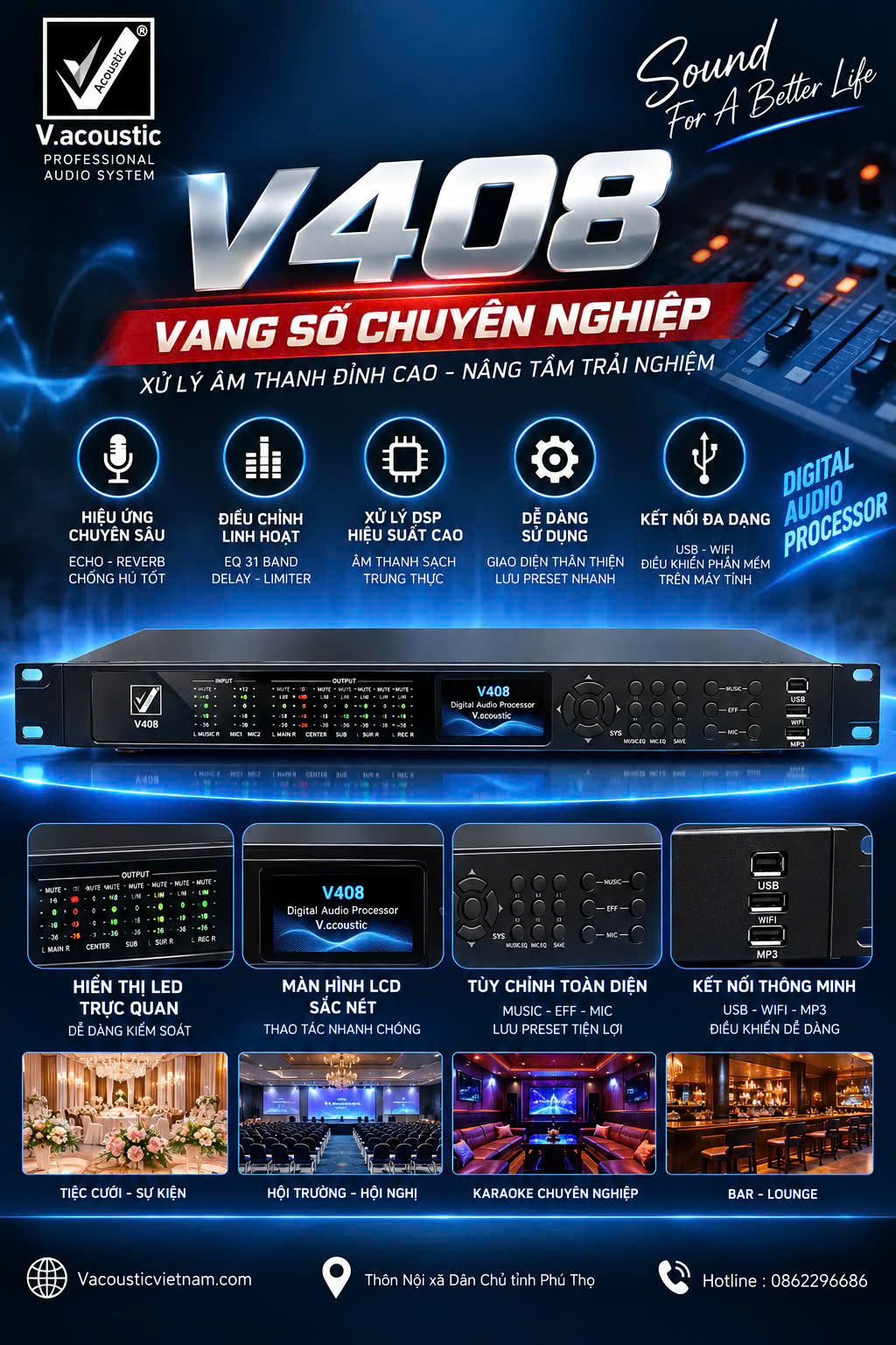 Vang số V208 Vang số V208