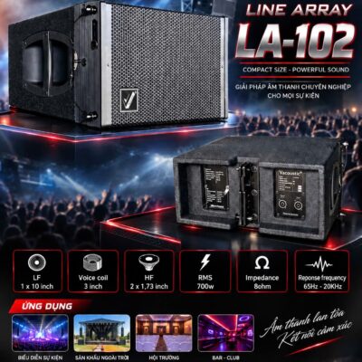 Loa Line Array LA-102